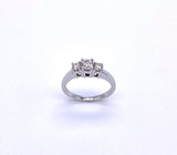 Three Stone Diamond Ring A025TSR75BW