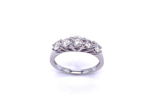 Five Stone Diamond Ring in White Gold A330B360278