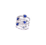 Modern Sapphire Ring C401RO2061SAW