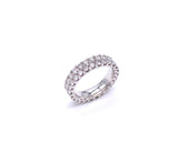 Double Row Diamond Eternity Band A401WB01037