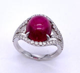 Stunning Rubellite and Diamond Ring by Cordova A0092016RB