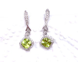 Peridot Earrings F223DE1271WPD