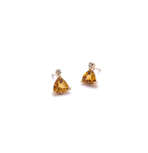 Citrine Earrings F314E301CK-C