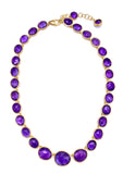 Jorge Revilla Spain Amethyst Necklace F351CL-129-005AMO