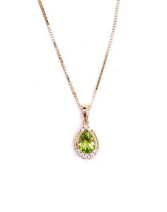 Peridot Necklace F087P4259