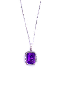 Amethyst Necklace F330B380626