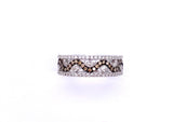 Chocolate and White Diamond Ring A093TR864WBA