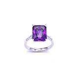 PeJay Creations Amethyst Ring C070FD15887AME/14W