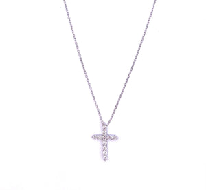 PeJay Creations Petite Diamond Cross A070P191/.25