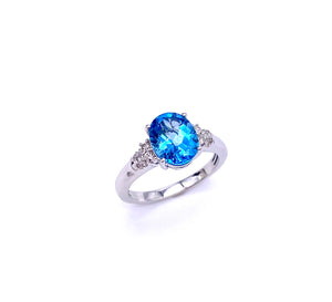 Blue Topaz Ring C330B374263